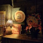 The entry corridor at Preservation Jazz Music Hall.